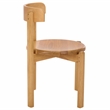 Safavieh Calixto Wood Dining Chair in Light Brown