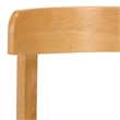 Safavieh Calixto Wood Dining Chair in Light Brown
