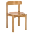 Safavieh Calixto Wood Dining Chair in Light Brown