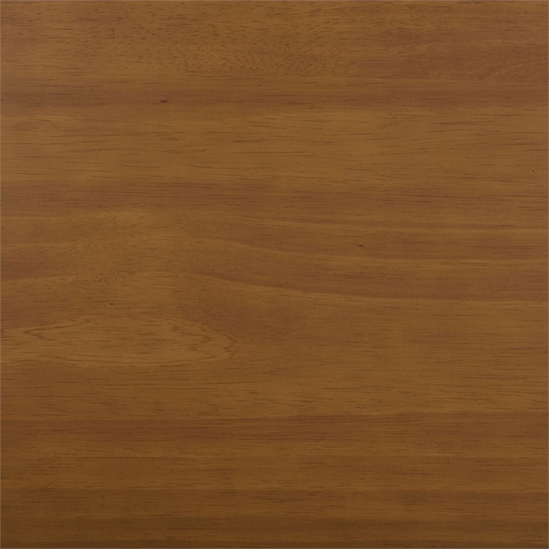 Safavieh Esther 2 Drawer Wood and Metal Desk in Walnut