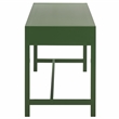 Safavieh Esther 2 Drawer Wood and Metal Desk in Green