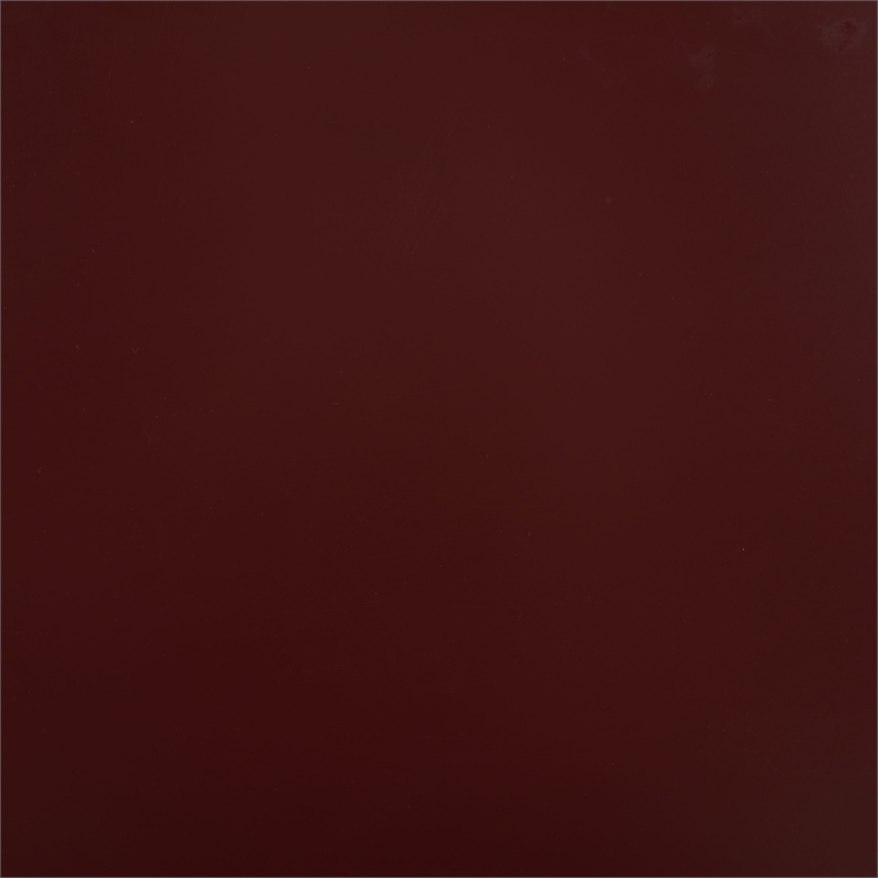 Safavieh Esther 2 Drawer Wood and Metal Desk  in Burgundy