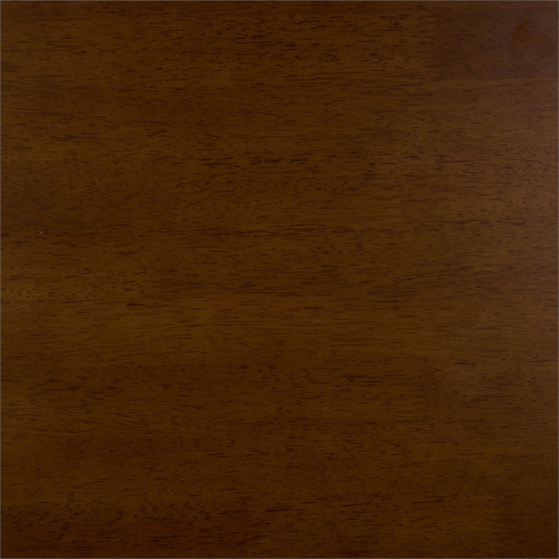 Safavieh Clive Folding Wood Dining Table in Walnut