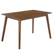 Safavieh Teru Wood Dining Table in Brown