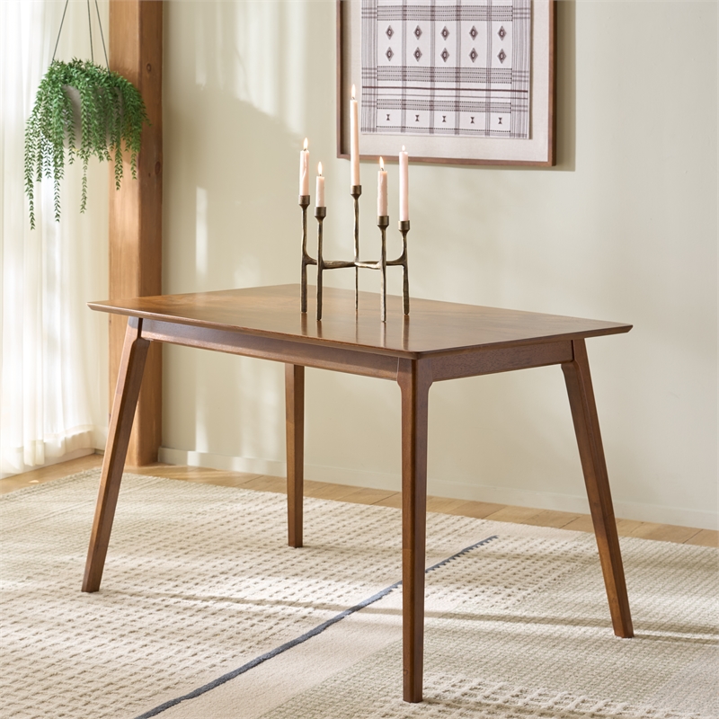 Safavieh Teru Wood Dining Table in Brown