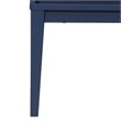 Safavieh Fidia 1 Drawer Wood Nightstand in Navy