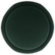 Safavieh Siara Round  Wood and Fabric Storage Ottoman in Green
