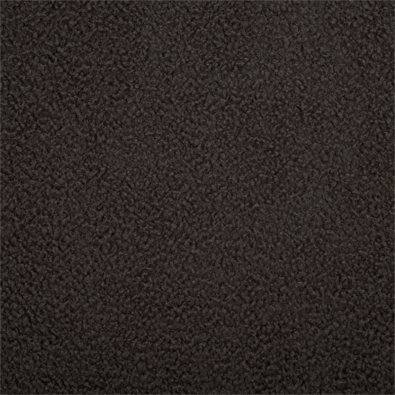 Safavieh Emmie Square Wood and Fabric Storage Ottoman in Brown