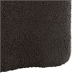Safavieh Emmie Square Wood and Fabric Storage Ottoman in Brown