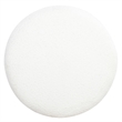 Safavieh Becka Round Fabric Storage Ottoman  in Ivory / Natural