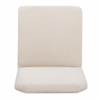 Safavieh Maricelle Boucle Wood and Fabric Dining Chair  in Tan