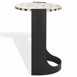 Safavieh Tomlinson Resin Top and Wood Accent Table in Black / White