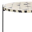Safavieh Tomlinson Resin Top and Wood Accent Table in Black / White