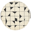 Safavieh Tomlinson Resin Top and Wood Accent Table in Black / White