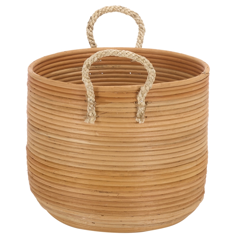 Safavieh Grenley Set Of 3 Rattan  Baskets in Natural