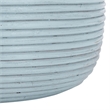 Safavieh Grenley Set Of 3 Rattan Baskets in Light Blue / Natural