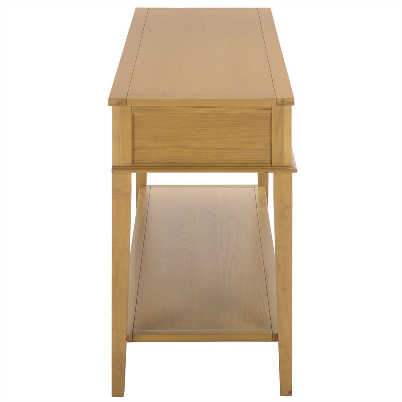 Safavieh Manelin Wood and Metal Console  in Natural
