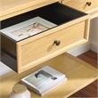 Safavieh Manelin Wood and Metal Console  in Natural