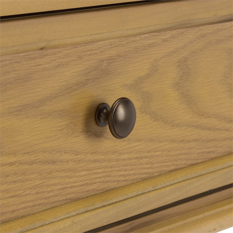 Safavieh Manelin Wood and Metal Console  in Natural