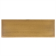 Safavieh Manelin Wood and Metal Console  in Natural