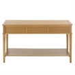 Safavieh Manelin Wood and Metal Console  in Natural