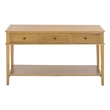 Safavieh Manelin Wood and Metal Console  in Natural