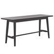 Safavieh Florent Wood and Metal Bench in Black