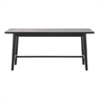 Safavieh Florent Wood and Metal Bench in Black