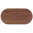 Safavieh Erdwing Wood Bar Cabinet in Walnut / Black