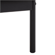 Safavieh Erdwing Wood Bar Cabinet in Black / Black