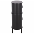 Safavieh Erdwing Wood Bar Cabinet in Black / Black