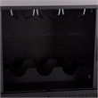 Safavieh Erdwing Wood Bar Cabinet in Black / Black