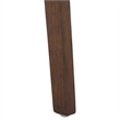Safavieh Hiroto Wood and Metal Barstool in Black / Walnut