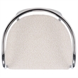 Safavieh Nexus Metal and Wood Dining Chair  in Cream  / Chrome