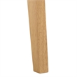 Safavieh Kata Wood and Fabric Dining Chair in Natural / Cream