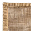 Safavieh Tojo Cane Rattan and Wood Dining Chair w/ Cushion in Brown