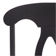 Safavieh Hannelore Wood Arm Chair in Black