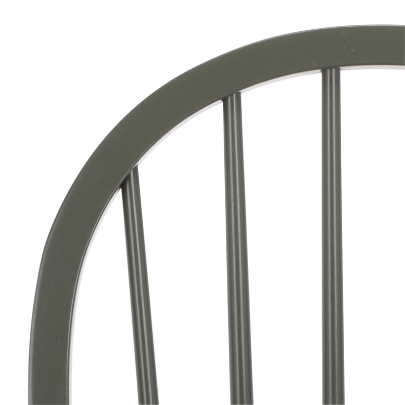 Safavieh Camden Wood Spindle Dining Chair in Green