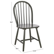 Safavieh Camden Wood Spindle Dining Chair in Green