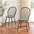 Safavieh Camden Wood Spindle Dining Chair in Green