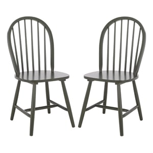 Safavieh Camden Wood Spindle Dining Chair in Green