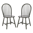 Safavieh Camden Wood Spindle Dining Chair in Green