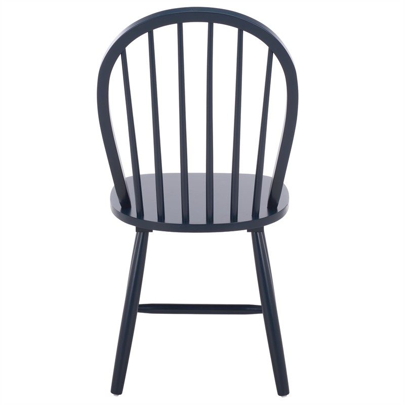 Safavieh Camden Wood Spindle Dining Chair in Navy