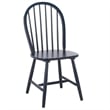 Safavieh Camden Wood Spindle Dining Chair in Navy