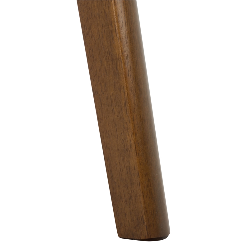 Safavieh Amelin Wood Dining Table in Walnut