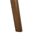 Safavieh Amelin Wood Dining Table in Walnut
