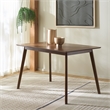 Safavieh Amelin Wood Dining Table in Walnut