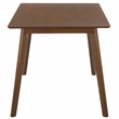 Safavieh Amelin Wood Dining Table in Walnut