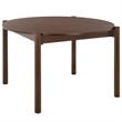 Safavieh Naomina Wood Dining Table in Walnut