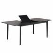 Safavieh Hammis Extendable Wood Dining Table in Black